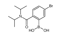 (5-BROMO-2-(DIISOPROPYLCARBAMOYL)PHENYL)BORONIC ACID picture