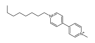1-methyl-4-(1-octylpyridin-1-ium-4-yl)pyridin-1-ium Structure