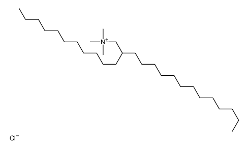 trimethyl(2-undecylpentadecyl)azanium,chloride Structure