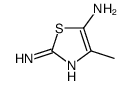 4-甲基噻唑-2,5-二胺结构式