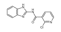 N-(1H-Benzimidazole-2-yl)-2-chloropyridine-3-carboxamide Structure