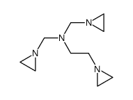 (2-aziridin-1-yl-ethyl)-bis-aziridin-1-ylmethyl-amine结构式