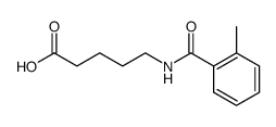 5-o-toluoylamino-valeric acid结构式