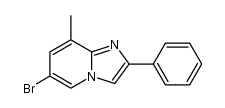 6-BROMO-8-METHYL-2-PHENYLH-IMIDAZO[1,2-A]PYRIDINE Structure