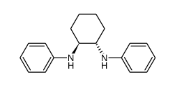 trans-N,N'-diphenyl-1,2-cyclohexanediamine结构式