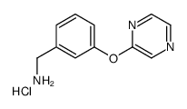 3-(PYRAZIN-2-YLOXY)-BENZYLAMINE HCL picture
