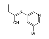 N-(5-BROMOPYRIDIN-3-YL)PROPIONAMIDE structure