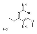 2,5-DIAMINO-4,6-DIMETHOXYPYRIMIDINEHCL structure