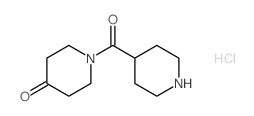 1-(piperidine-4-carbonyl)piperidin-4-one hydrochloride picture