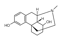 (4bR,8aR,9R)-11-methyl-6,7,8,8a,9,10-hexahydro-5H-9,4b-(epiminoethano)phenanthrene-3,8-diol Structure