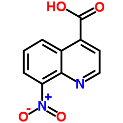 8-硝基喹啉-4-羧酸图片