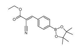 2-Cyano-3-[4-(4,4,5,5-tetramethyl-[1,3,2]dioxa-borolan-2-yl)-phenyl]-acrylic acid ethyl ester picture