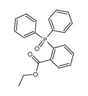 ethyl 2-(diphenylphosphoryl)benzoate结构式