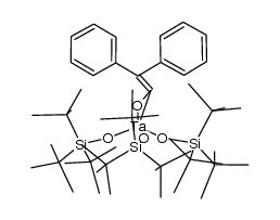 (silox)3Ta(η2-(O,C)OC=CPh2) Structure