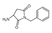 (3S)-3-amino-1-benzylpyrrolidine-2,5-dione结构式