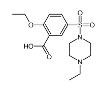 2-Ethoxy-5-[(4-Ethylpiperazin-1-Yl)Sulfonyl]Benzoic Acid Hydrochloride Structure
