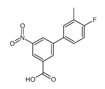 3-(4-fluoro-3-methylphenyl)-5-nitrobenzoic acid Structure
