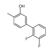 5-(2,3-difluorophenyl)-2-methylphenol Structure