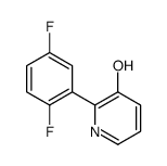 2-(2,5-difluorophenyl)pyridin-3-ol Structure