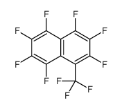 1,2,3,4,5,6,7-heptafluoro-8-(trifluoromethyl)naphthalene结构式