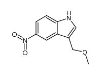 5-nitro-3-(methoxymethyl)indole结构式
