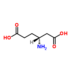(3R)-3-Aminohexanedioic acid Structure