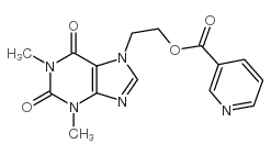 2-(1,2,3,6-tetrahydro-1,3-dimethyl-2,6-dioxo-7H-purin-7-yl)ethyl nicotinate picture