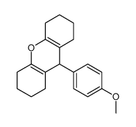 9-(4-methoxyphenyl)-2,3,4,5,6,7,8,9-octahydro-1H-xanthene Structure