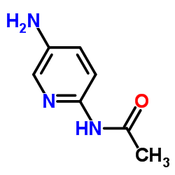 2-Acetamido-5-aminopyridine结构式