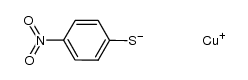 copper(I) 4-nitrophenylthiolate结构式