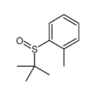 1-tert-butylsulfinyl-2-methylbenzene结构式