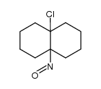 4a-chloro-8a-nitroso-decahydro-naphthalene Structure