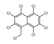 heptachloro-8-(chloromethyl)naphthalene Structure