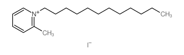 Pyridinium,1-dodecyl-2-methyl-, iodide (1:1)结构式