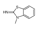 3-甲基-2-亚氨基苯并噻唑结构式