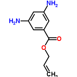 Benzoic acid, 3,5-diamino-, 2-propenyl ester (9CI) structure