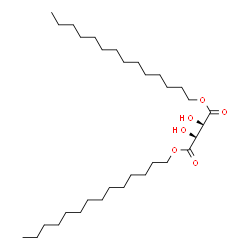 Di-C14-15 alkyl tartrate Structure