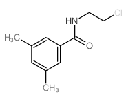 Benzamide,N-(2-chloroethyl)-3,5-dimethyl-结构式