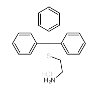 S-Tritylcysteamine Hydrochoride Structure