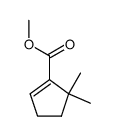 1-Cyclopentene-1-carboxylicacid,5,5-dimethyl-,methylester(9CI) structure