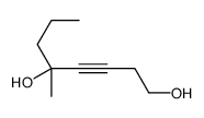 5-methyloct-3-yne-1,5-diol结构式