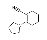 2-(pyrrolidin-1-yl)cyclohex-1-en carbonitrile Structure