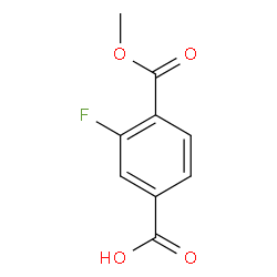 3-Fluoro-4-(methoxycarbonyl)benzoic acid picture