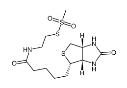 N-Biotinylaminoethyl Methanethiosulfonate Structure