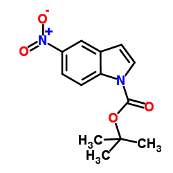 5-硝基-1H-吲哚-1-甲酸叔丁酯图片