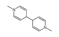 1,1',4,4'-Tetrahydro-1,1'-dimethyl-4,4'-bipyridine Structure