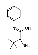 (2S)-2-amino-3,3-dimethyl-N-phenylbutanamide Structure