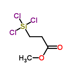 2-Carbomethoxyethyltrichlorosilane structure
