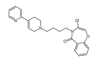 Piclozotan结构式