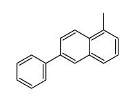 1-methyl-6-phenylnaphthalene Structure
